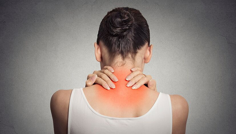 Cervikalna osteohondroza, praćena bolom u vratu