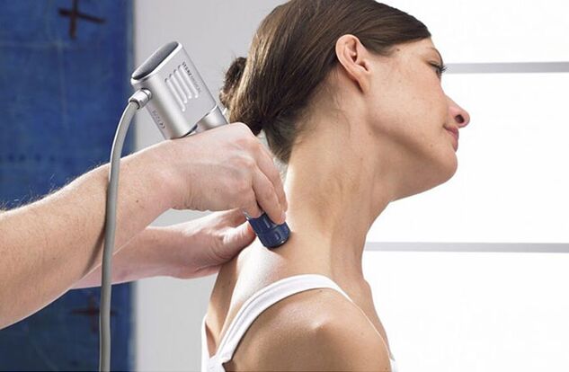 Terapija udarnim valom za osteohondrozu vratne kralježnice